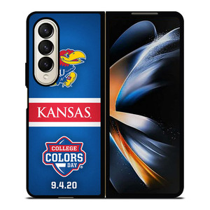 UNIVERSITY OF KANSAS JAYHAWKS Samsung Z Fold 4 Case UNIVERSITY OF KANSAS JAYHAWKS Samsung Z Fold 4 Case