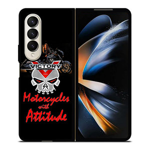VICTORY MOTORCYCLES LOGO 2 Samsung Z Fold 4 Case VICTORY MOTORCYCLES LOGO 2 Samsung Z Fold 4 Case