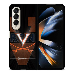 VIRGINIA CAVALIERS LOGO Samsung Z Fold 4 Case VIRGINIA CAVALIERS LOGO Samsung Z Fold 4 Case