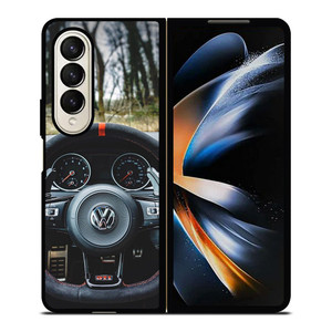 VW VOLKSWAGEN STEERING WHEEL 2 Samsung Z Fold 4 Case VW VOLKSWAGEN STEERING WHEEL 2 Samsung Z Fold 4 Case