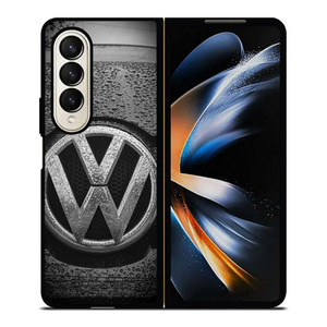 VW VOLKSWAGEN WET LOGO Samsung Z Fold 4 Case VW VOLKSWAGEN WET LOGO Samsung Z Fold 4 Case