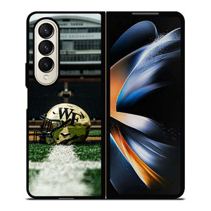 WAKE FOREST HELMET LOGO Samsung Z Fold 4 Case WAKE FOREST HELMET LOGO Samsung Z Fold 4 Case