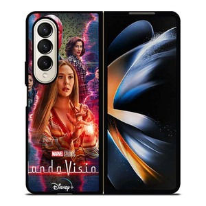 WANDA VISION DISNEY MARVEL Samsung Z Fold 4 Case WANDA VISION DISNEY MARVEL Samsung Z Fold 4 Case