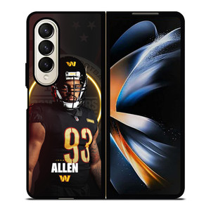 WASHINGTON COMMANDERS ALLEN Samsung Z Fold 4 Case