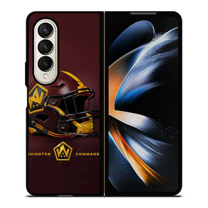 WASHINGTON COMMANDERS HELMET Samsung Z Fold 4 Case WASHINGTON COMMANDERS HELMET Samsung Z Fold 4 Case