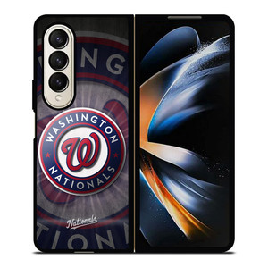 WASHINGTON NATIONALS LOGO Samsung Z Fold 4 Case WASHINGTON NATIONALS LOGO Samsung Z Fold 4 Case