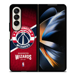 WASHINGTON WIZARDS NBA Samsung Z Fold 4 Case WASHINGTON WIZARDS NBA Samsung Z Fold 4 Case