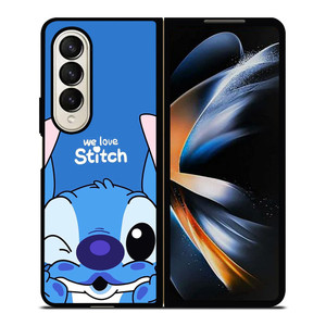 WE LOVE STITCH Samsung Z Fold 4 Case