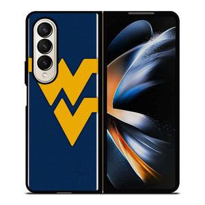 WEST VIRGINIA UNIVERSITY LOGO Samsung Z Fold 4 Case WEST VIRGINIA UNIVERSITY LOGO Samsung Z Fold 4 Case