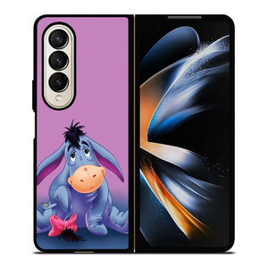 WINNIE THE POOH EEYORE Samsung Z Fold 4 Case WINNIE THE POOH EEYORE Samsung Z Fold 4 Case