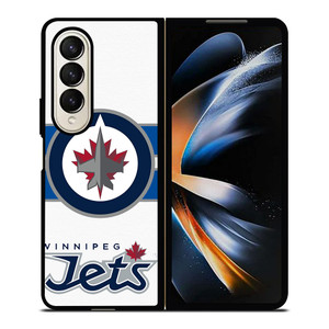 WINNIPEG JETS LOGO 2 Samsung Z Fold 4 Case WINNIPEG JETS LOGO 2 Samsung Z Fold 4 Case