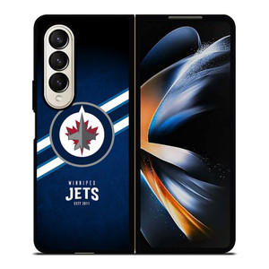 WINNIPEG JETS LOGO Samsung Z Fold 4 Case WINNIPEG JETS LOGO Samsung Z Fold 4 Case
