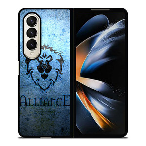 WORLD OF WARCRAFT ALLIANCE Samsung Z Fold 4 Case WORLD OF WARCRAFT ALLIANCE Samsung Z Fold 4 Case