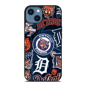DETROIT TIGERS PATTERN iPhone 14 Case