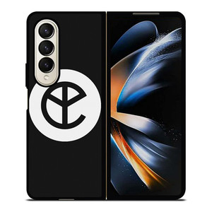 YELLOW CLAW LOGO Samsung Z Fold 4 Case YELLOW CLAW LOGO Samsung Z Fold 4 Case