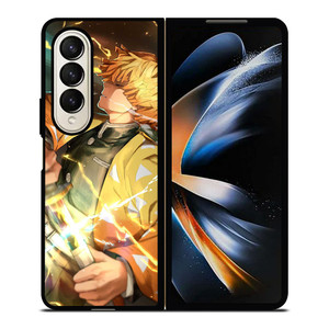 ZENITSU AGATSUMA DEMON SLAYER Samsung Z Fold 4 Case