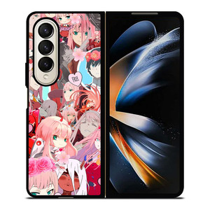 ZERO TWO COLLAGE ANIME Samsung Z Fold 4 Case ZERO TWO COLLAGE ANIME Samsung Z Fold 4 Case