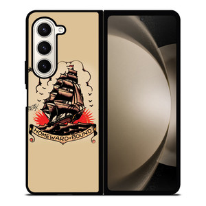 SAILOR JERRY TATTOO 5 Samsung Z Fold 5 Case SAILOR JERRY TATTOO 5 Samsung Z Fold 5 Case