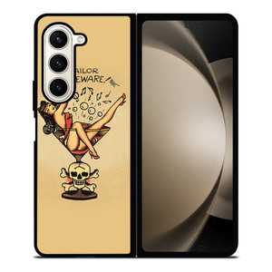 SAILOR JERRY TATTOO Samsung Z Fold 5 Case SAILOR JERRY TATTOO Samsung Z Fold 5 Case