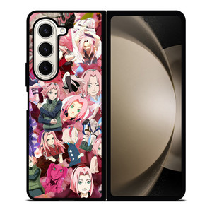 SAKURA HARUNO COLLAGE 2 Samsung Z Fold 5 Case SAKURA HARUNO COLLAGE 2 Samsung Z Fold 5 Case