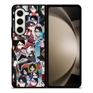 SARADA UCHIHA 2 Samsung Z Fold 5 Case SARADA UCHIHA 2 Samsung Z Fold 5 Case