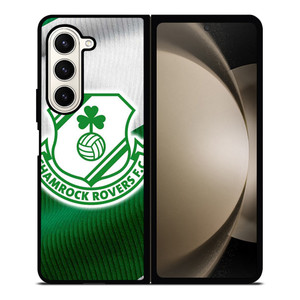 SHAMROCK ROVERS FOOTBALL CLUB LOGO Samsung Z Fold 5 Case SHAMROCK ROVERS FOOTBALL CLUB LOGO Samsung Z Fold 5 Case