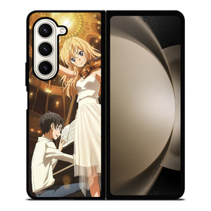 SHIGATSU WA KIMI NO USO KAORI ANIME Samsung Z Fold 5 Case SHIGATSU WA KIMI NO USO KAORI ANIME Samsung Z Fold 5 Case