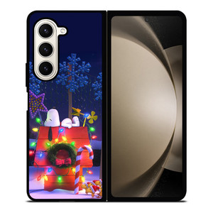 SNOOPY CHRISTMAS Samsung Z Fold 5 Case SNOOPY CHRISTMAS Samsung Z Fold 5 Case