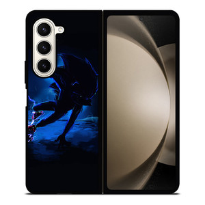 SONIC HEDGEHOG SILHOUETTE Samsung Z Fold 5 Case SONIC HEDGEHOG SILHOUETTE Samsung Z Fold 5 Case