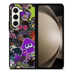 SPLATOON GAME 2 Samsung Z Fold 5 Case SPLATOON GAME 2 Samsung Z Fold 5 Case