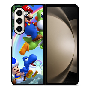 SUPER MARIO AND FRIEND 2 Samsung Z Fold 5 Case SUPER MARIO AND FRIEND 2 Samsung Z Fold 5 Case