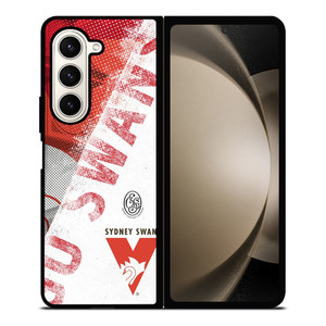 SYDNEY SWANS AFL LOGO Samsung Z Fold 5 Case SYDNEY SWANS AFL LOGO Samsung Z Fold 5 Case
