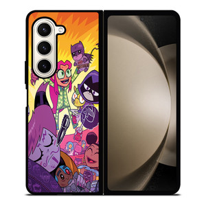 TEEN TITANS GO CARTOON Samsung Z Fold 5 Case