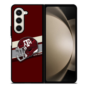 TEXAS A&M AGGIE HELMET 2 Samsung Z Fold 5 Case