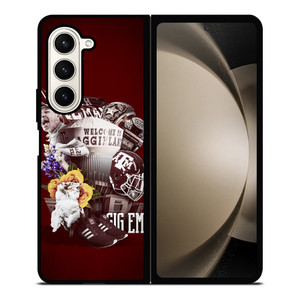 TEXAS A&M AGGIES Samsung Z Fold 5 Case TEXAS A&M AGGIES Samsung Z Fold 5 Case