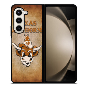 TEXAS LONGHORNS UNIVERSITY ICON Samsung Z Fold 5 Case TEXAS LONGHORNS UNIVERSITY ICON Samsung Z Fold 5 Case