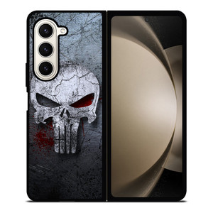 THE BLOODY PUNISHER SKULL Samsung Z Fold 5 Case THE BLOODY PUNISHER SKULL Samsung Z Fold 5 Case