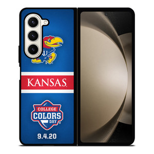 UNIVERSITY OF KANSAS JAYHAWKS Samsung Z Fold 5 Case UNIVERSITY OF KANSAS JAYHAWKS Samsung Z Fold 5 Case
