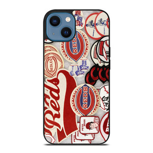 CINCINNATI REDS MLB LOGO 3 iPhone 14 Case