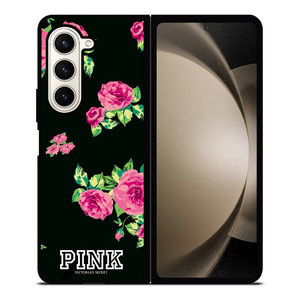 VICTORIA'S SECRET FLORAL PINK Samsung Z Fold 5 Case VICTORIA'S SECRET FLORAL PINK Samsung Z Fold 5 Case