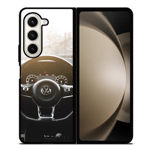 VW VOLKSWAGEN STEERING WHEEL Samsung Z Fold 5 Case VW VOLKSWAGEN STEERING WHEEL Samsung Z Fold 5 Case