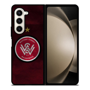WESTERN SYDNEY WANDERERS FC LOGO Samsung Z Fold 5 Case WESTERN SYDNEY WANDERERS FC LOGO Samsung Z Fold 5 Case
