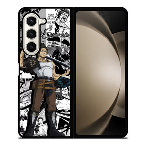 YAMI BLACK CLOVER COLLAGE 4 Samsung Z Fold 5 Case YAMI BLACK CLOVER COLLAGE 4 Samsung Z Fold 5 Case