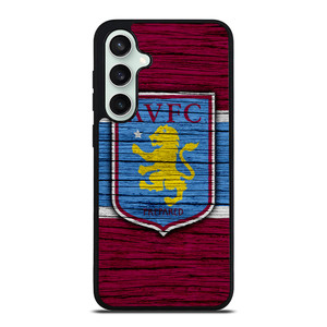 ASTON VILLA FC LOGO WOODEN Samsung Galaxy S23 FE Case