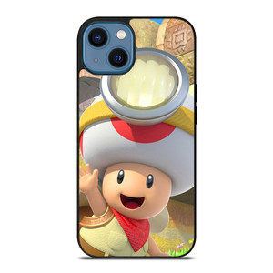 CAPTAIN TOAD CUTE 3 iPhone 14 Case
