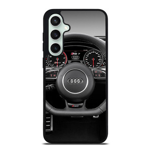 AUDI LOGO STREERING WHEEL Samsung Galaxy S23 FE Case AUDI LOGO STREERING WHEEL Samsung Galaxy S23 FE Case