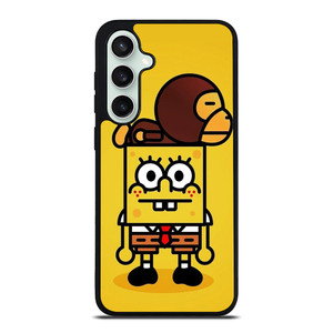 BAPE BABY MILO SPONGEBOB Samsung Galaxy S23 FE Case BAPE BABY MILO SPONGEBOB Samsung Galaxy S23 FE Case