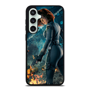 BLACK WIDOW AVENGERS Samsung Galaxy S23 FE Case BLACK WIDOW AVENGERS Samsung Galaxy S23 FE Case