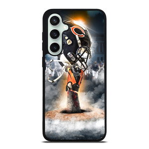CHICAGO BEARS HELMET Samsung Galaxy S23 FE Case CHICAGO BEARS HELMET Samsung Galaxy S23 FE Case