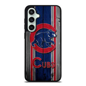 CHICAGO CUBS WOODEN Samsung Galaxy S23 FE Case CHICAGO CUBS WOODEN Samsung Galaxy S23 FE Case